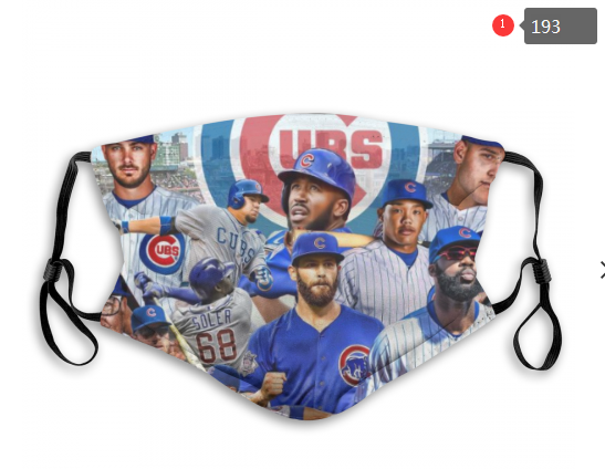 MLB Chicago Cubs #5 Dust mask with filter-0
